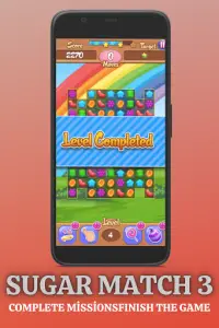 Sugar Match 3: Candy Blast Game 2021 Screen Shot 0