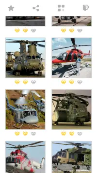 Quebra-cabeças de helicóptero: jogo de mosaico Screen Shot 2