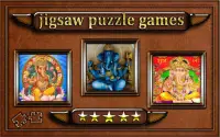 Lord Ganesha jigsaw puzzle game for adults Screen Shot 3