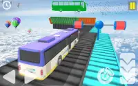 Mega Ramp: Free Impossible Bus stunts driving Screen Shot 1