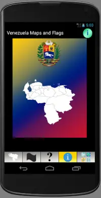 Venezuela State Maps and Flags Screen Shot 3