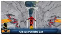 スーパー飛行のヒーロー3d Screen Shot 2
