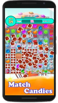 Candy Smash-Free Match 3 Puzzle Game Screen Shot 6