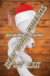 Badminton Legend League Screen Shot 0