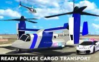 Transport US Police Car: Cargo Cruise Ship Driving Screen Shot 1