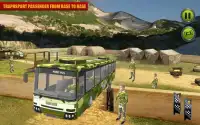 tentara mengangkut: bis simulasi Screen Shot 3