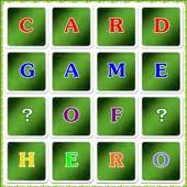 Card Game of Hero Memory App