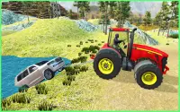 Tractor de servicio pesado: juegos de remolque de Screen Shot 3