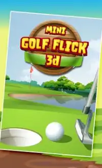 Mini Golf Flick 3D Free Screen Shot 10