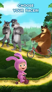 Masha and the Bear: Car Games Screen Shot 1