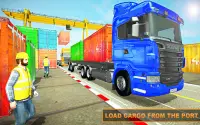 Euro Long Truck Trailer: Driving Simulator Games Screen Shot 0