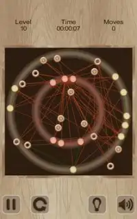 Untangle. Rings and Lines Screen Shot 6