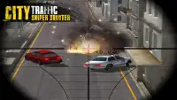 Miasto ruchu Sniper Shooter 3D Screen Shot 14