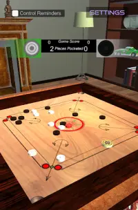 Carrom Simulator Screen Shot 1