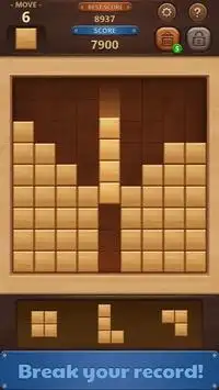 Wood Block Puzzle Screen Shot 2