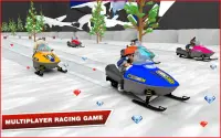 Snow Mobile Racer Multiplayer Screen Shot 1