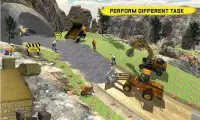 Simulador de grúa de construcción de túnel 2018 Screen Shot 2