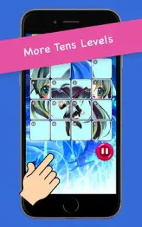 Anime Chibi Miku Slide Puzzles Screen Shot 2