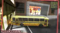 симулятор школьного автобуса: городской диск Screen Shot 1