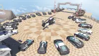 Police Car Driving Sim: Extreme City Stunts Screen Shot 3