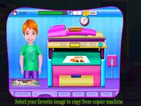 Printer Cash Register Cashier Games for Girls Screen Shot 2