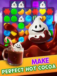 Spooky Cookie Party : Sweet Blast Puzzle Games Screen Shot 9