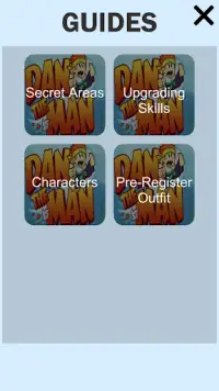 Guide for Dan the Man Screen Shot 1