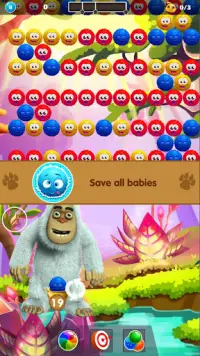 Bubble Monsters - Fun and cute bubble shooter Screen Shot 1