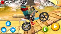 Tricky Bike Racing With Crazy Rider 3D Screen Shot 2