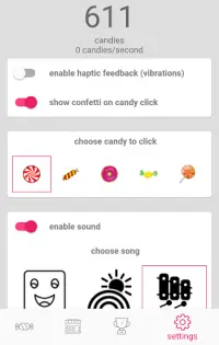 Candy Clicker - Süßigkeiten Klicker Screen Shot 4