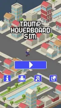 Trump Hoverboard Sim Challenge Screen Shot 0