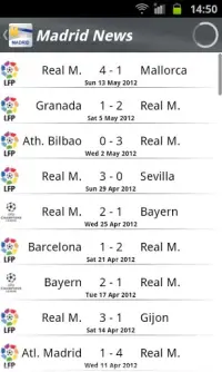 Madrid Foot News Screen Shot 2