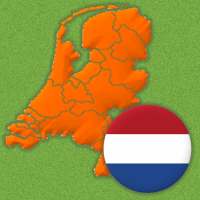 Províncias dos Países Baixos - Os mapas e capitais