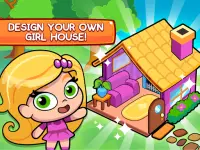 My Girl's Town - Design and Decorate Cute Houses Screen Shot 4