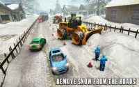 Snow Plow Heavy Excavator Sim Screen Shot 4