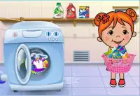 Lili Ironing Washing Dresses Screen Shot 2