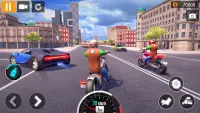도시 오토바이 레이싱 - City Motorbike Racing Screen Shot 6