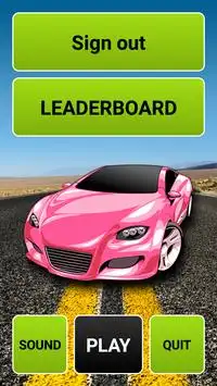 Fast Car Game Screen Shot 0