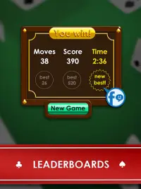 Spider Solitaire - Free Classic Casino Card Game Screen Shot 7