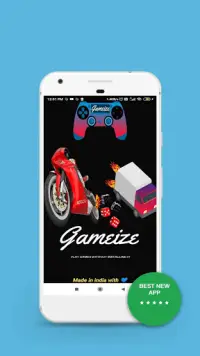 Gameize :Play 22 hd  games under 20 mb Screen Shot 0