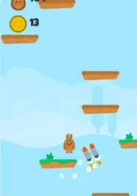 Doodle Rabbit Jump Screen Shot 3