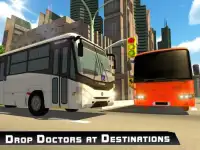 शहर के डॉक्टर बस सिमुलेशन 3 डी Screen Shot 6