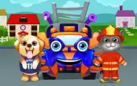 Pet Pilot Hero: Fire Rescue Screen Shot 14