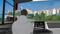 Modern City Coach Bus Sim 3D Screen Shot 0