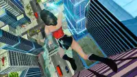 Wonder Lady Super Girl Justice: City Rescue Strike Screen Shot 1