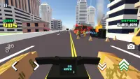 Blocky Moto Racing - motor Screen Shot 1