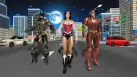 Super Hero City Crime Battle Screen Shot 0