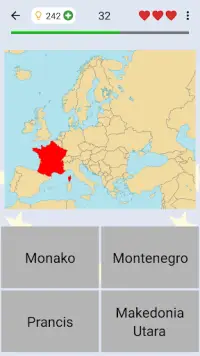 Negara Eropa: Peta, bendera dan ibu kota kuis Screen Shot 0