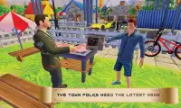 Paperboy Simulator: News Paper Delivery Screen Shot 1