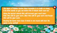 Hidden Garden Word Scramble Screen Shot 3